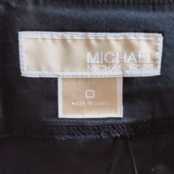 MICHAEL by MICHAEL KORS| BLACK A-LINE SKIRT SIZE 0 - Picture 11 of 13